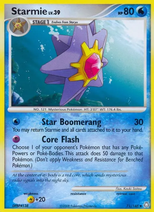 Starmie card art