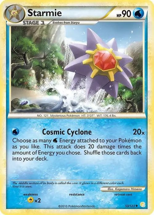 Starmie card art