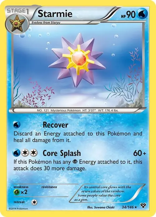 Starmie card art