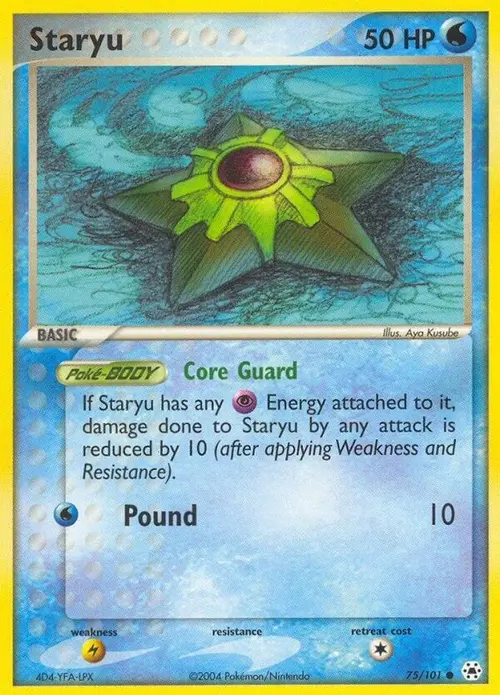 Staryu card art