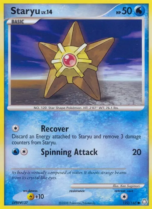 Staryu card art