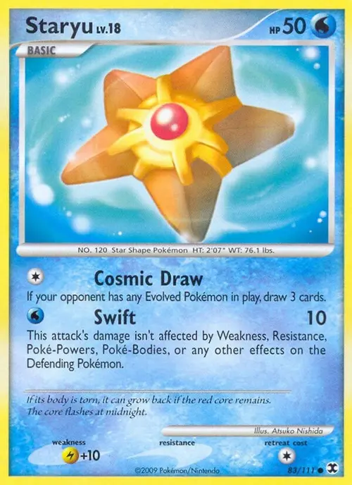 Staryu card art