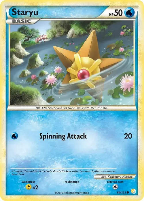 Staryu card art