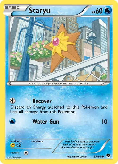 Staryu card art