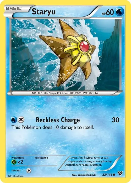 Staryu card art