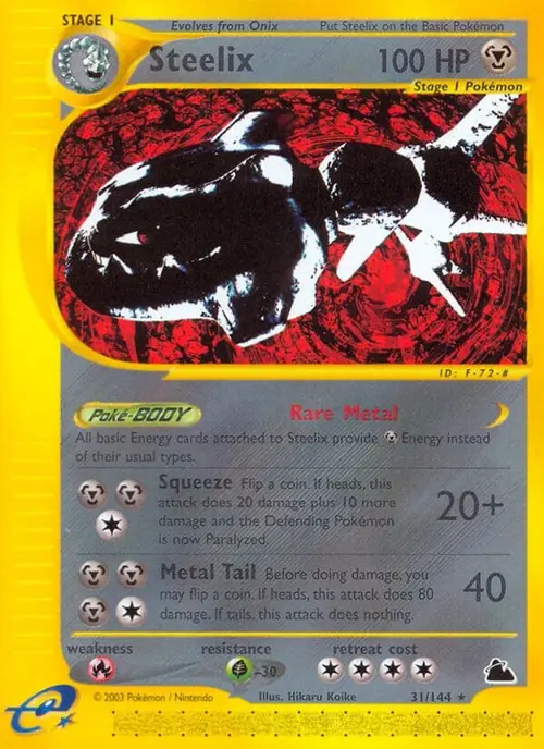 Steelix (31) card art