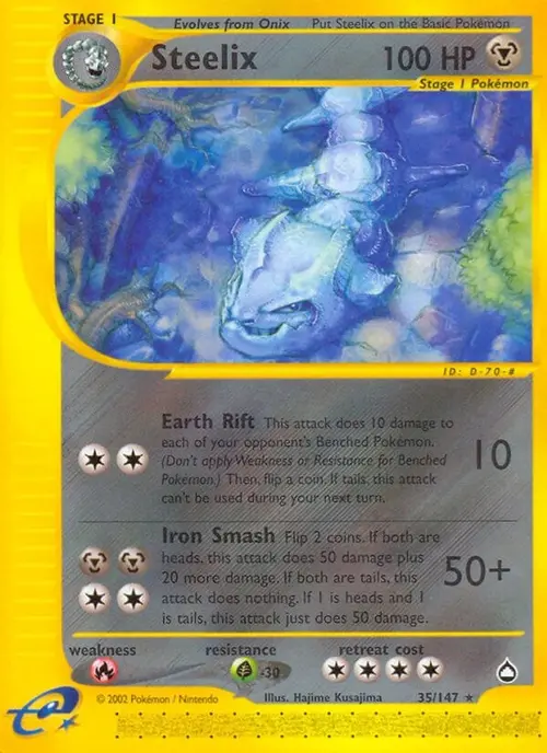 Steelix card art