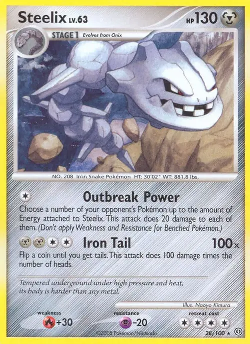 Steelix card art