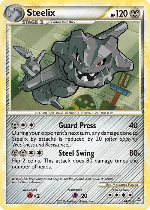 Steelix card art