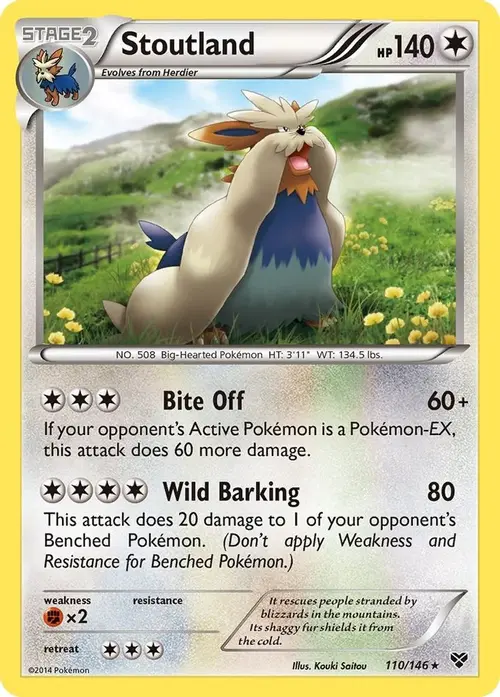 Stoutland card art