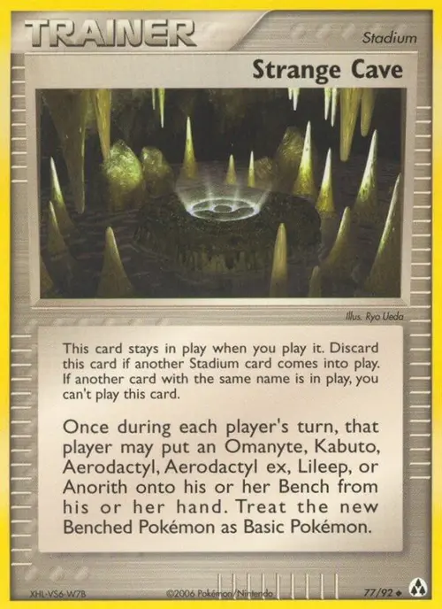 Strange Cave card art