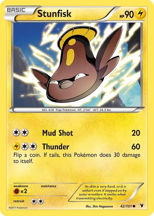 Stunfisk (42) card art