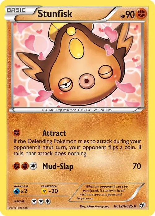 Stunfisk card art