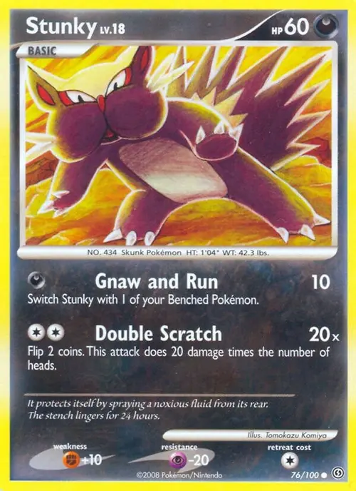 Stunky card art