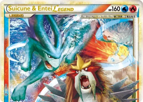 Suicune & Entei Legend (Top) card art