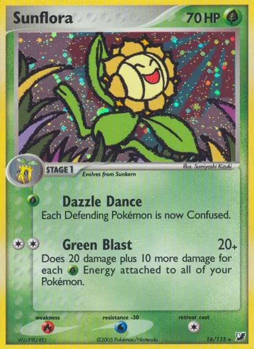 Sunflora card art