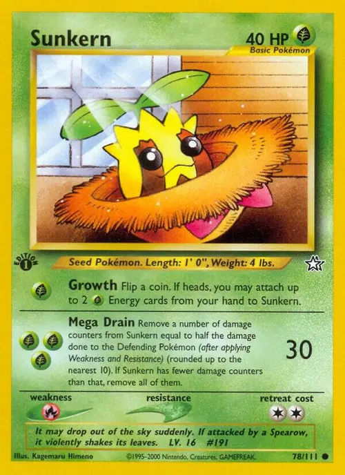 Sunkern card art