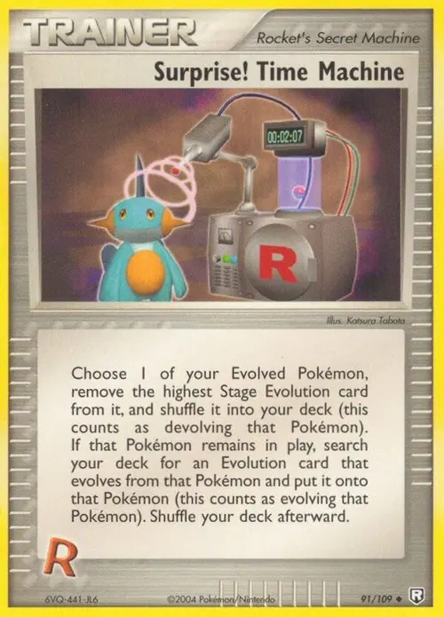Surprise! Time Machine card art
