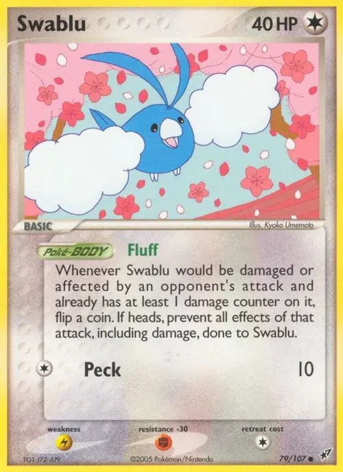 Swablu card art