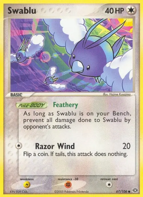 Swablu card art