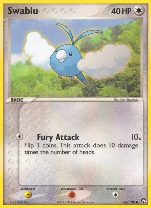 Swablu card art