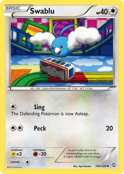 Swablu (104) card art