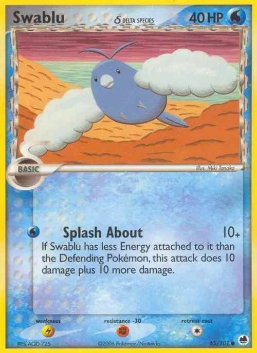 Swablu (Delta Species) card art