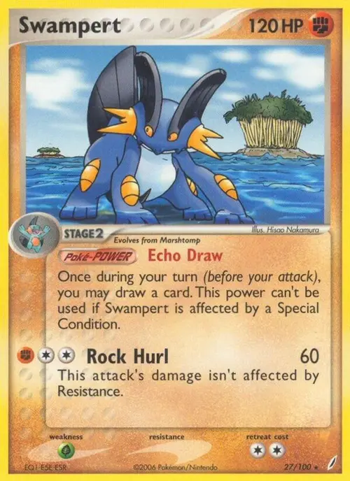 Swampert card art