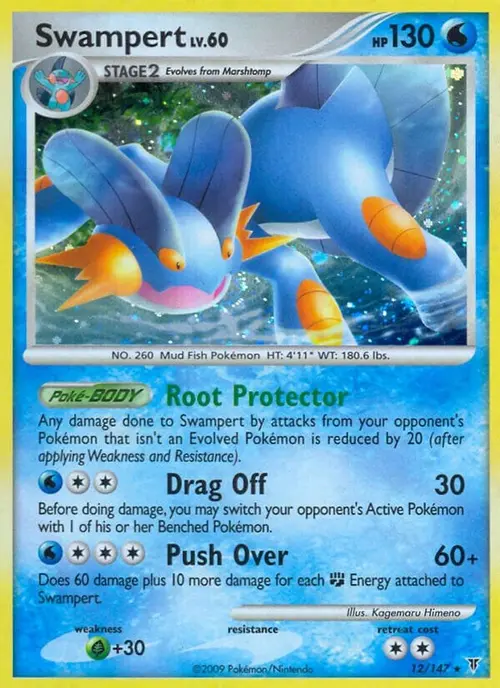 Swampert card art