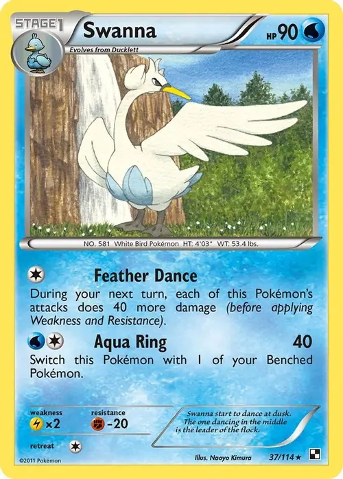 Swanna card art