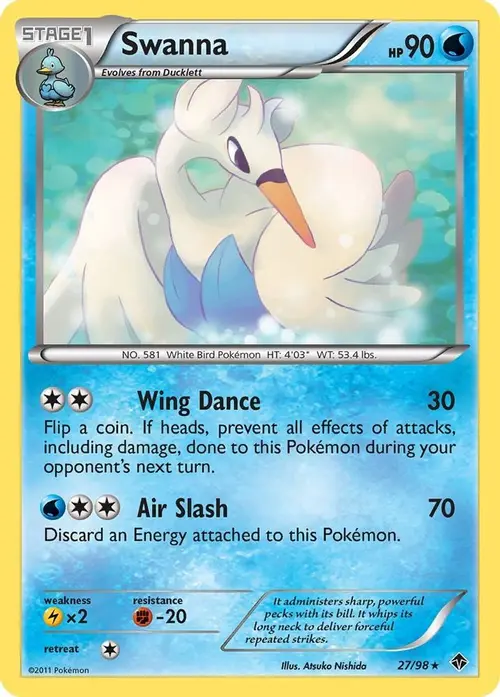 Swanna card art