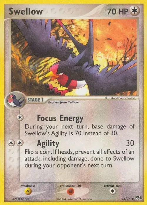 Swellow card art
