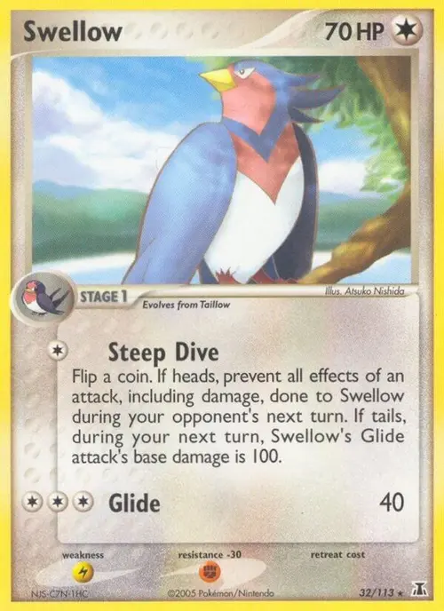 Swellow card art