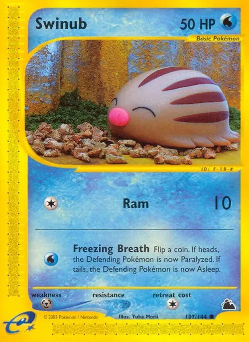 Swinub (107) card art