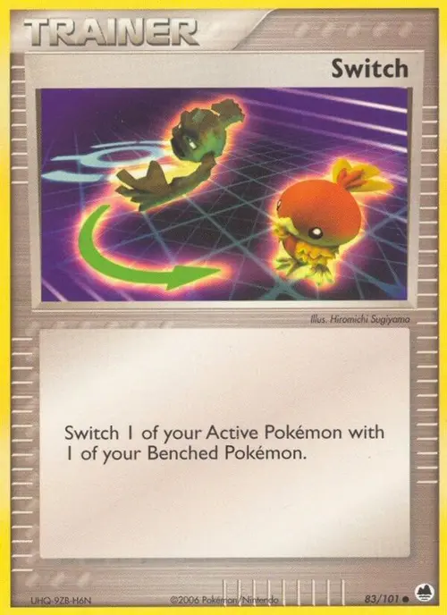Switch card art