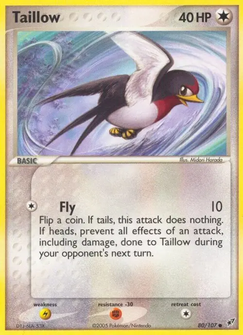 Taillow card art