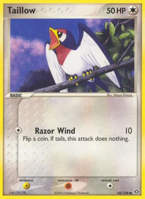 Taillow card art