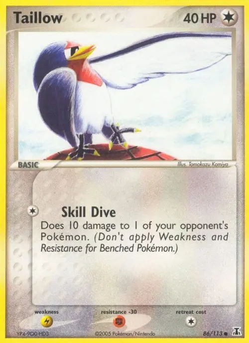 Taillow card art