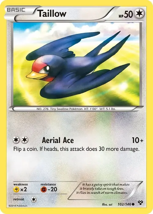 Taillow card art
