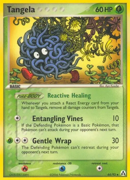 Tangela card art