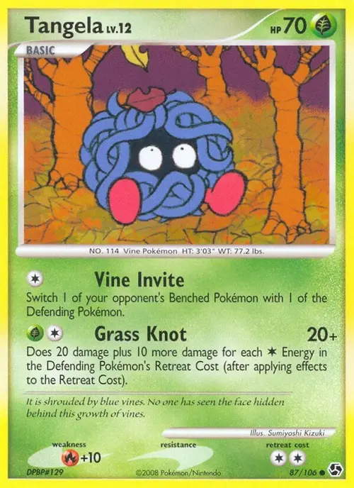 Tangela card art