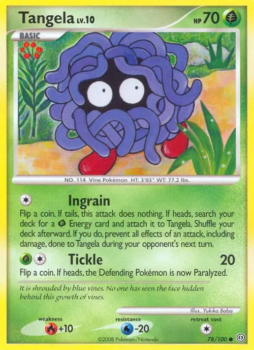 Tangela card art