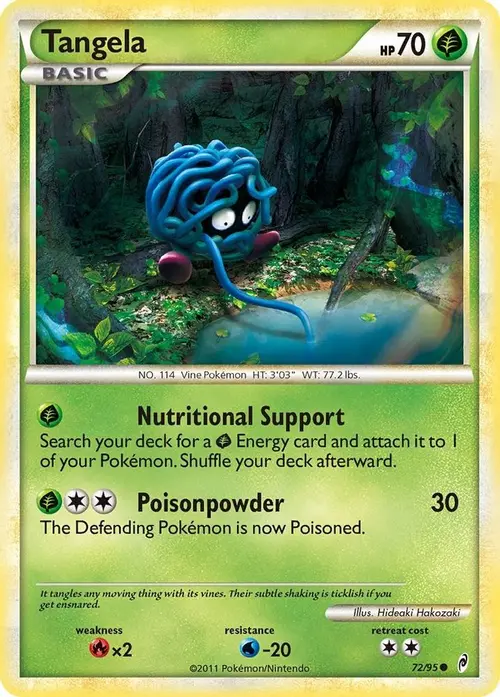 Tangela card art