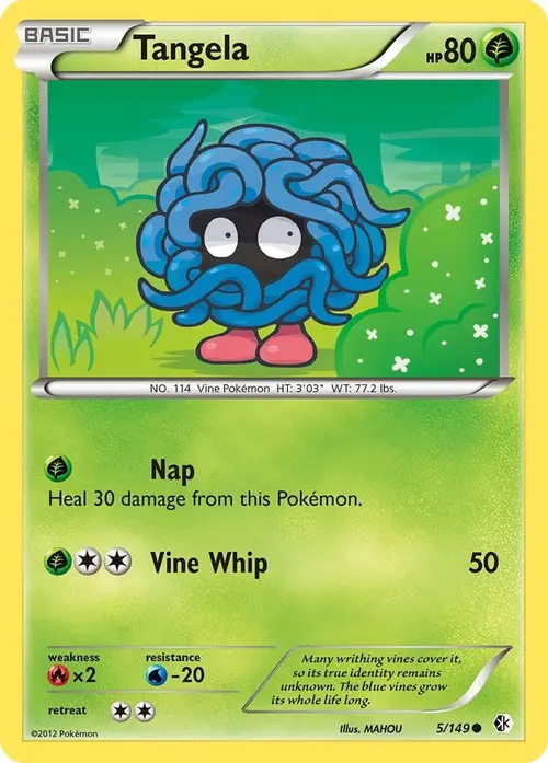 Tangela card art
