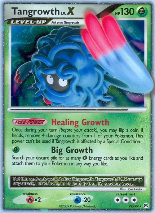 Tangrowth Lv.X card art