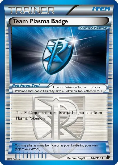 Team Plasma Badge (Team Plasma) card art
