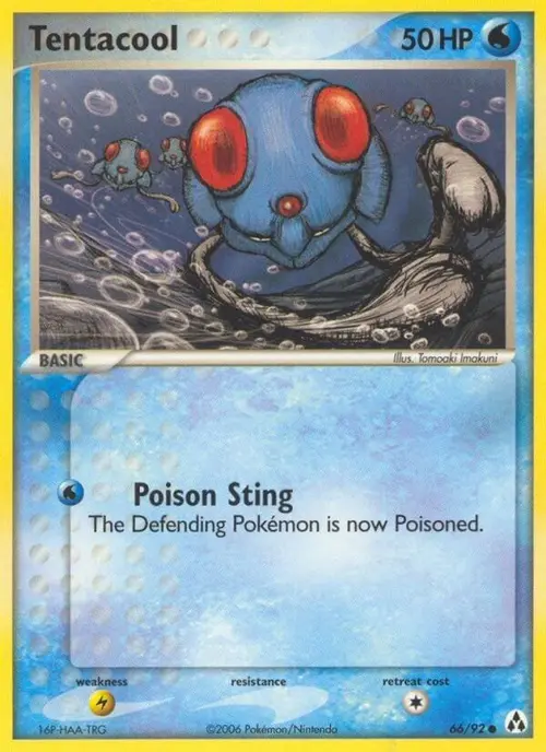 Tentacool card art