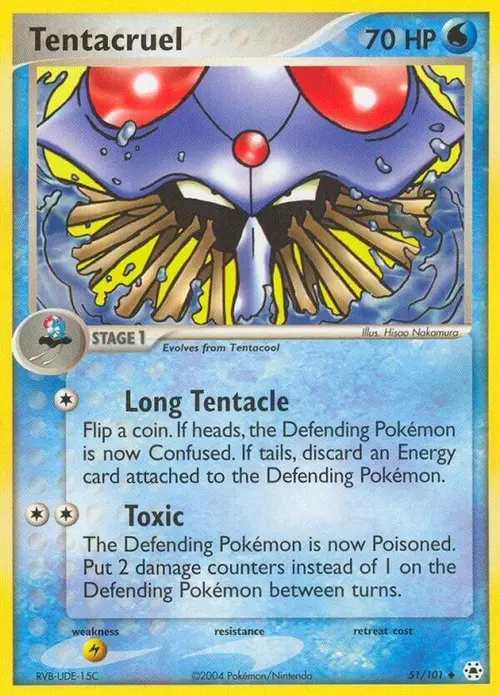 Tentacruel card art