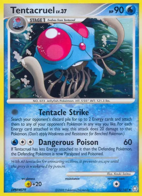 Tentacruel card art