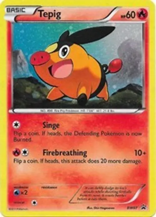 Tepig - BW07 card art